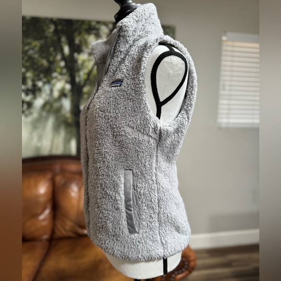 Patagonia Women's Los Gatos Fleece Vest in Salt Grey S - Picture 5 of 15